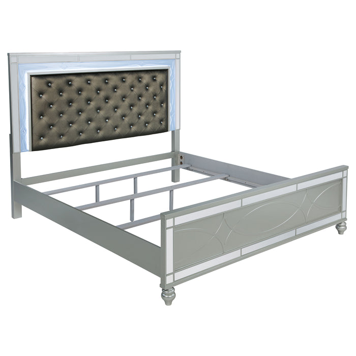 Gunnison Panel Bed with LED Lighting - California Furniture (Coachella, CA)