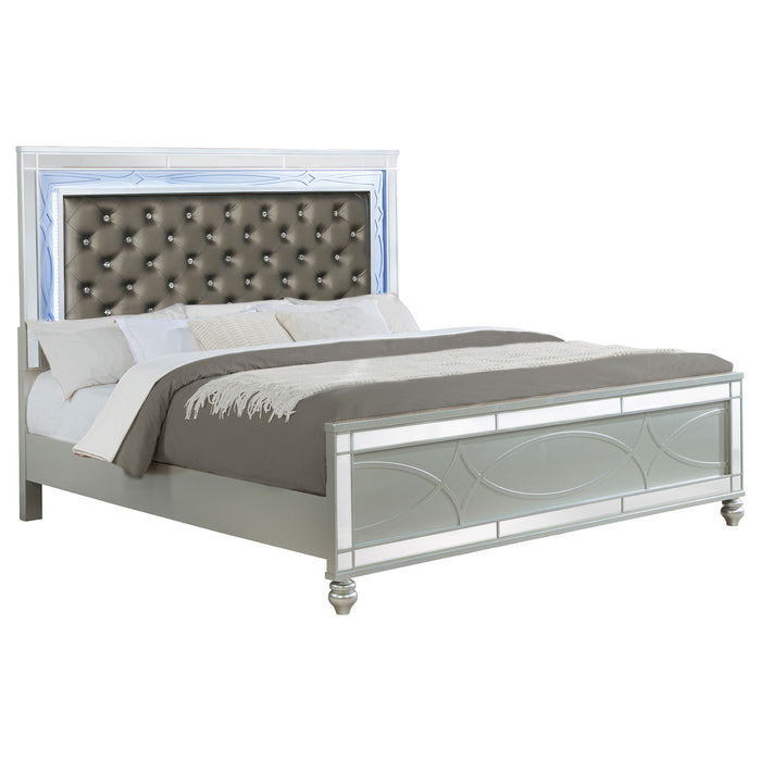Gunnison Panel Bed with LED Lighting - California Furniture (Coachella, CA)