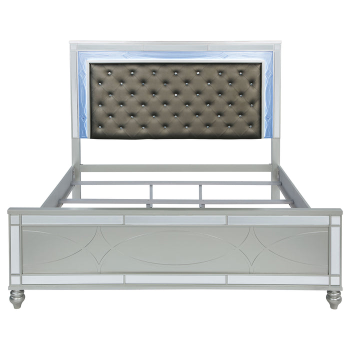Gunnison Panel Bed with LED Lighting - California Furniture (Coachella, CA)