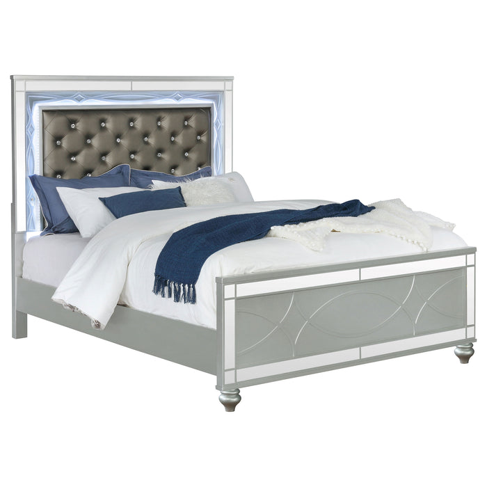 Gunnison Panel Bed with LED Lighting - California Furniture (Coachella, CA)