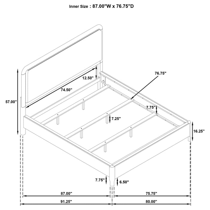 Maderia Panel Bed - California Furniture (Coachella, CA)