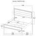 Wright 4 Pc & 5 Pc Bedroom Set - California Furniture (Coachella, CA)