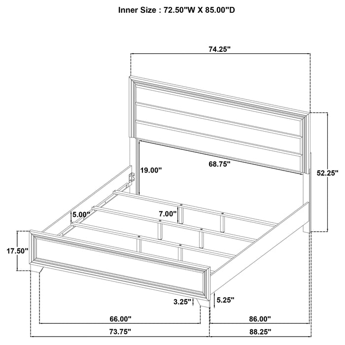 Wright Bedroom Set - California Furniture (Coachella, CA)