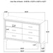 Wright 4 Pc & 5 Pc Bedroom Set - California Furniture (Coachella, CA)
