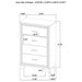 Wright 4 Pc & 5 Pc Bedroom Set - California Furniture (Coachella, CA)