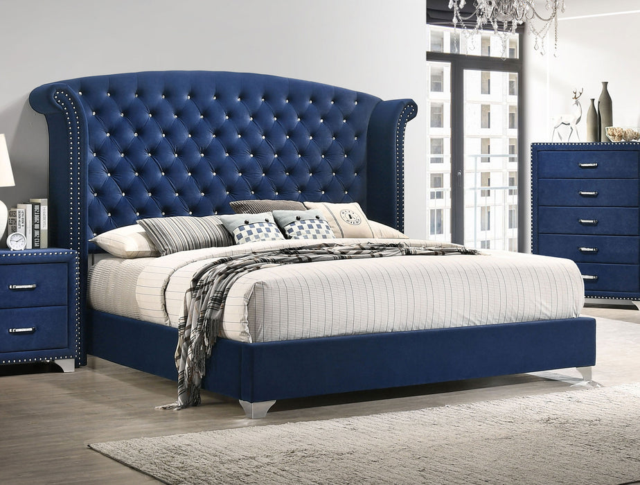 Melody Wingback Bed - California Furniture (Coachella, CA)