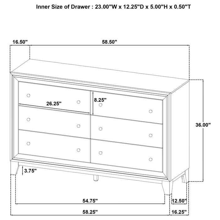 Welsley 4 & 5 PieceBedroom Set - California Furniture (Coachella, CA)