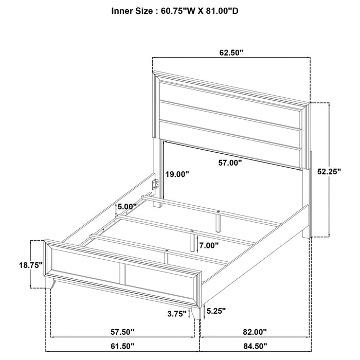 Welsley 4 & 5 PieceBedroom Set - California Furniture (Coachella, CA)