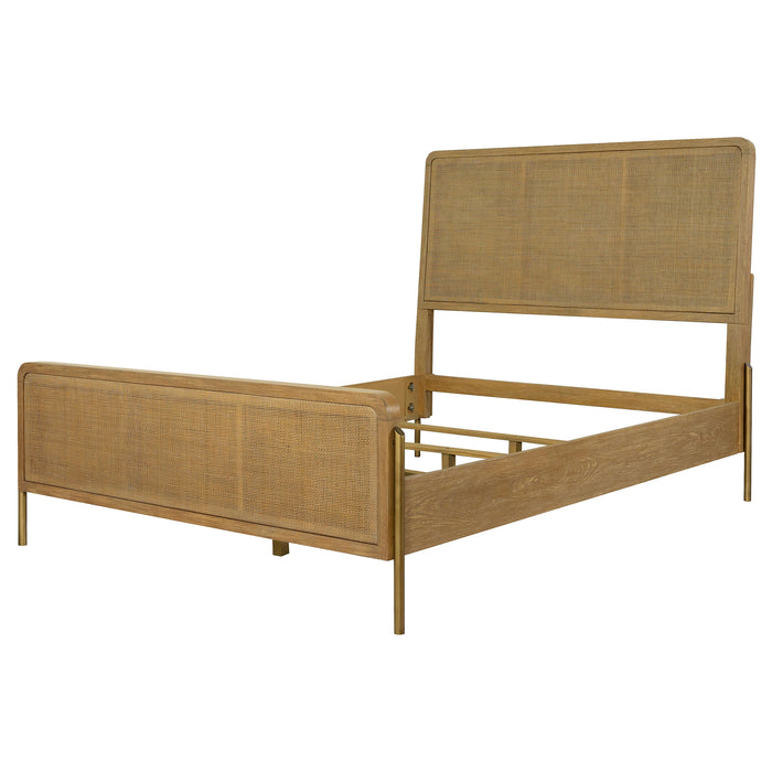 Arini Upholstered Panel Bed - California Furniture (Coachella, CA)