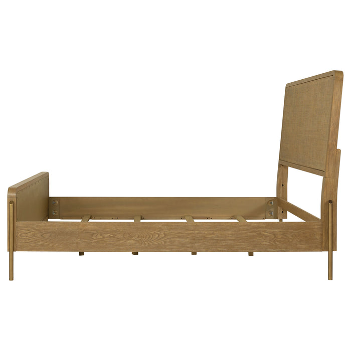Arini Upholstered Panel Bed - California Furniture (Coachella, CA)