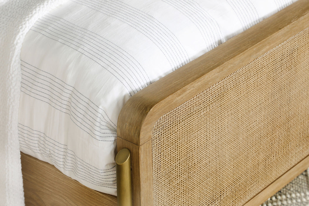 Arini Upholstered Panel Bed - California Furniture (Coachella, CA)