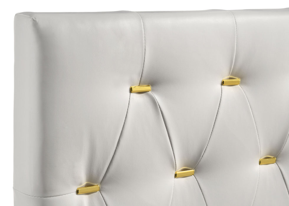 Kendall Upholstered Panel Bed - California Furniture (Coachella, CA)