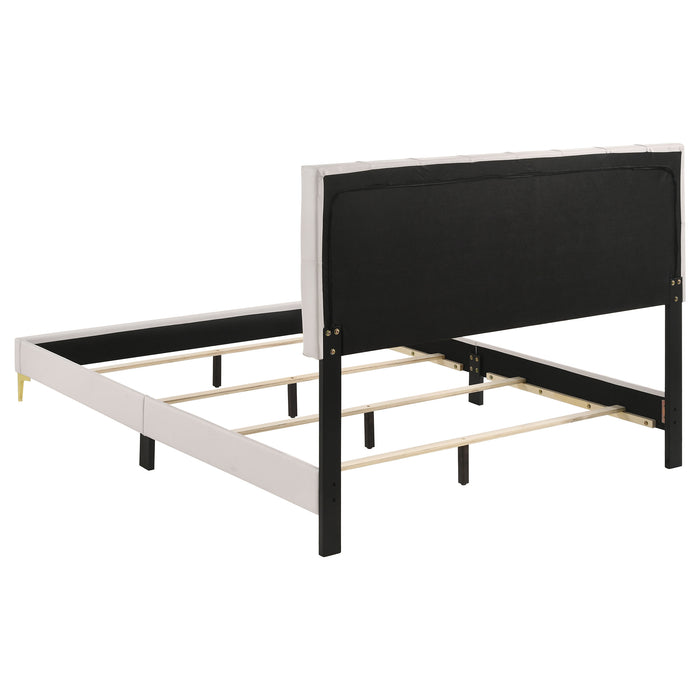Kendall Panel Bed White - California Furniture (Coachella, CA)