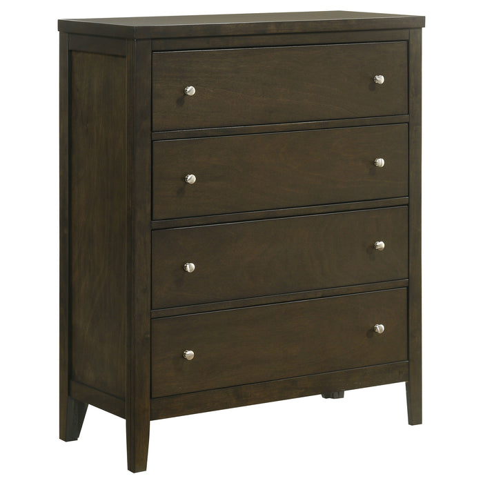 Wilkes 4 & 5 Piece E.King, Queen, Twin, & Full Bedroom Set - California Furniture (Coachella, CA)