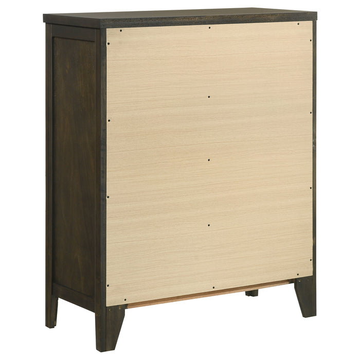 Wilkes 4 & 5 Piece E.King, Queen, Twin, & Full Bedroom Set - California Furniture (Coachella, CA)