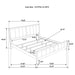 Wilkes Eastern King, Cal.King, Full, Twin, & Queen Bed - California Furniture (Coachella, CA)