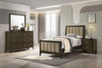 Wilkes 4 & 5 Piece E.King, Queen, Twin, & Full Bedroom Set - California Furniture (Coachella, CA)