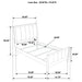 Wilkes Eastern King, Cal.King, Full, Twin, & Queen Bed - California Furniture (Coachella, CA)