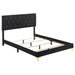 Kendall Panel Bed E.King, & Queen Black & White - California Furniture (Coachella, CA)