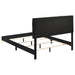 Kendall Panel Bed E.King, & Queen Black & White - California Furniture (Coachella, CA)