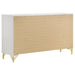 Lucia 4 & 5 Piece Bedroom Set King & Queen Beige & Grey - California Furniture (Coachella, CA)