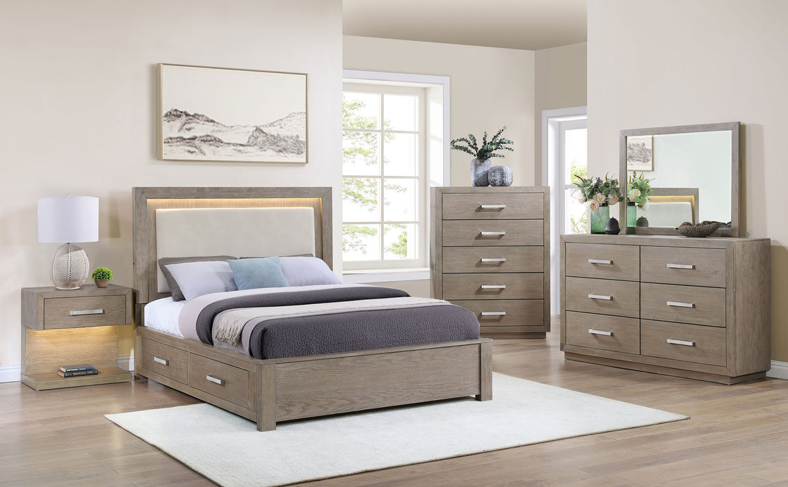 Kenora 4 & 5 Piece Bedroom Set E.King, Queen, & Cal.king - California Furniture (Coachella, CA)