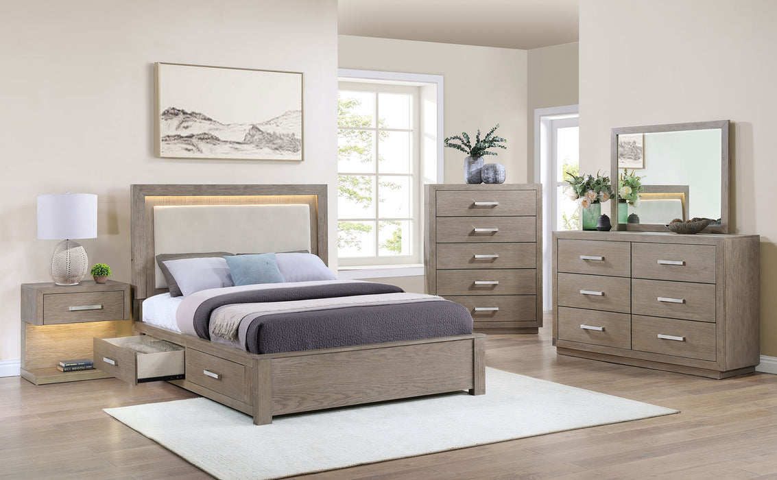 Kenora 4 & 5 Piece Bedroom Set E.King, Queen, & Cal.king - California Furniture (Coachella, CA)