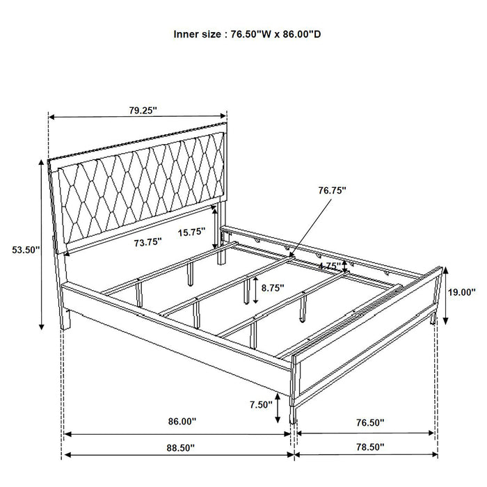 Sonora 4 & 5 Piece Bedroom Set - California Furniture (Coachella, CA)