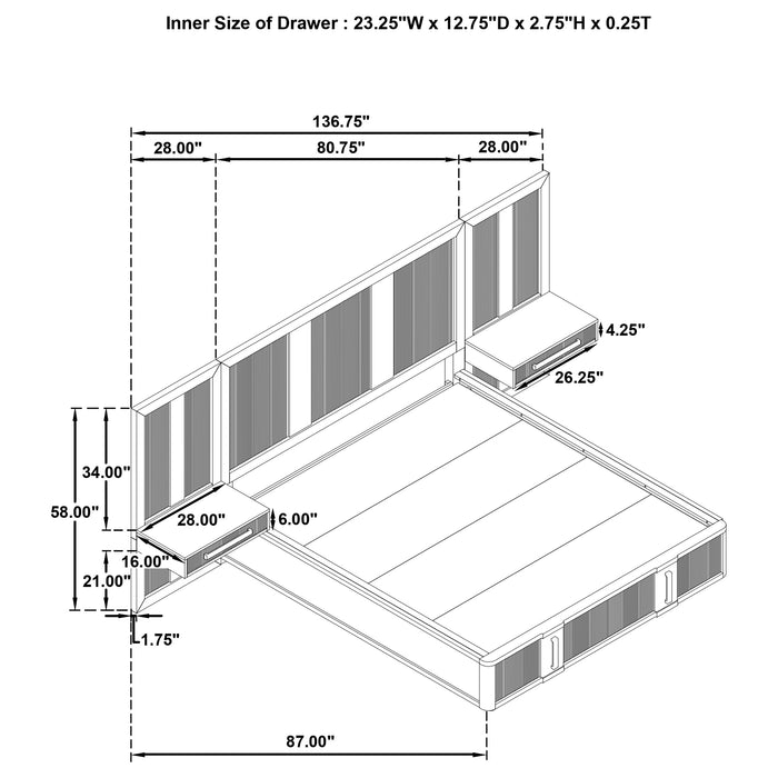 Terrace Beds - California Furniture (Coachella, CA)