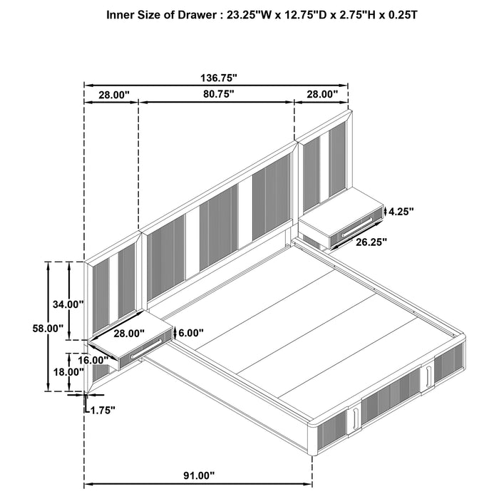 Terrace Beds - California Furniture (Coachella, CA)