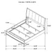 Granada 4 & 5 Piece Bedroom Set E.King, Cal.King & Queen - California Furniture (Coachella, CA)