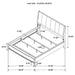 Granada 4 & 5 Piece Bedroom Set E.King, Cal.King & Queen - California Furniture (Coachella, CA)