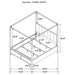 Gran Park 4 & 5 Piece Bedroom Set E.King, Queen, & Cal.King - California Furniture (Coachella, CA)