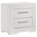 Ives 4 & 5 Piece Bedroom Set E.king & Queen White & Grey - California Furniture (Coachella, CA)