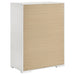 Ives 4 & 5 Piece Bedroom Set E.king & Queen White & Grey - California Furniture (Coachella, CA)