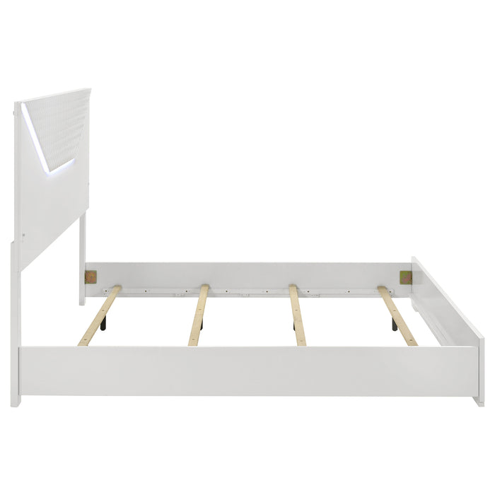 Ives Panel Bed with LED Lighting - California Furniture (Coachella, CA)