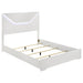 Ives 4 & 5 Piece Bedroom Set E.king & Queen White & Grey - California Furniture (Coachella, CA)