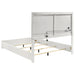 Ives 4 & 5 Piece Bedroom Set E.king & Queen White & Grey - California Furniture (Coachella, CA)