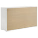Ives 4 & 5 Piece Bedroom Set E.king & Queen White & Grey - California Furniture (Coachella, CA)