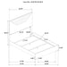 Ives 4 & 5 Piece Bedroom Set E.king & Queen White & Grey - California Furniture (Coachella, CA)