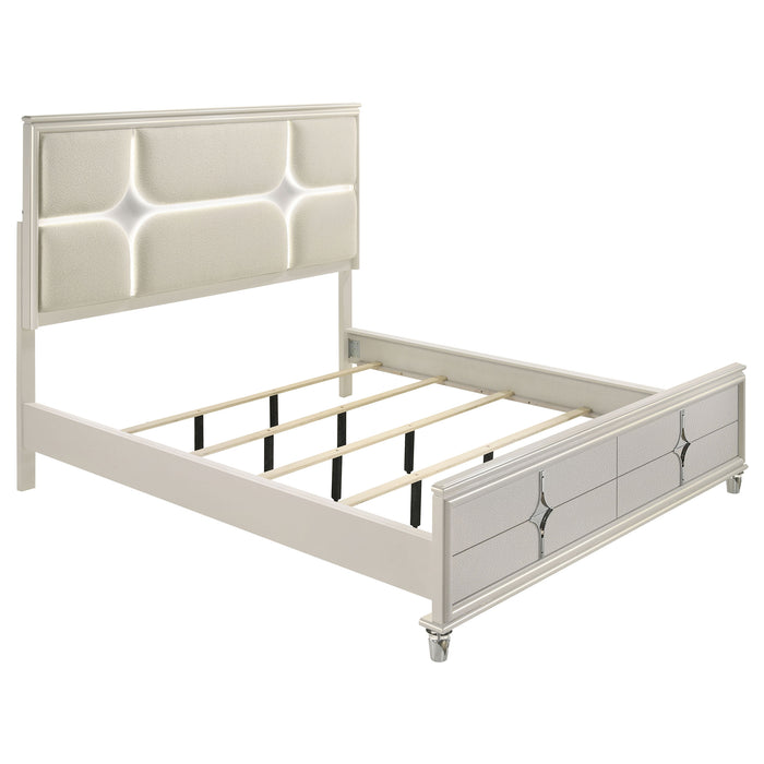 Olivia 4 & 5 Piece Bedroom Set E.King, Queen, & Cal.King - California Furniture (Coachella, CA)