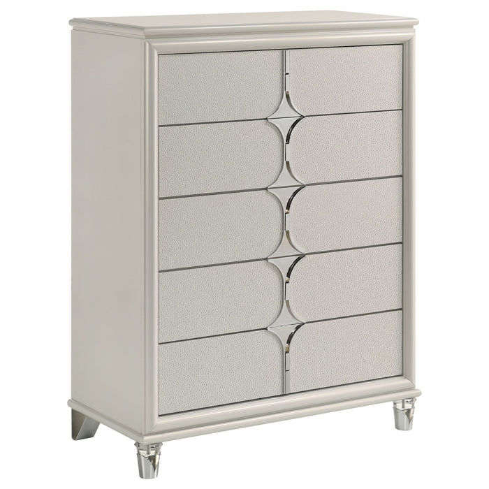 Olivia 4 & 5 Piece Bedroom Set E.King, Queen, & Cal.King - California Furniture (Coachella, CA)