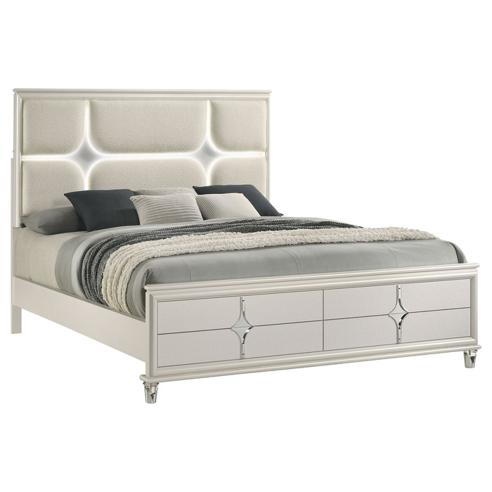 Olivia California King, E.King, & Queen Bed - California Furniture (Coachella, CA)
