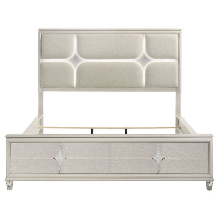 Olivia California King, E.King, & Queen Bed - California Furniture (Coachella, CA)