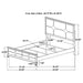 Olivia 4 & 5 Piece Bedroom Set E.King, Queen, & Cal.King - California Furniture (Coachella, CA)