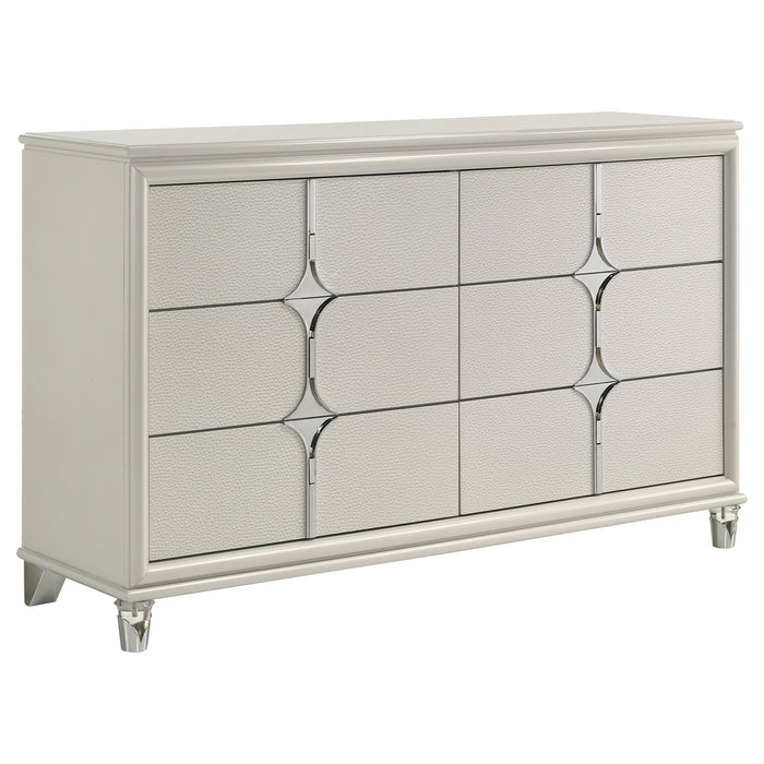 Olivia 4 & 5 Piece Bedroom Set E.King, Queen, & Cal.King - California Furniture (Coachella, CA)