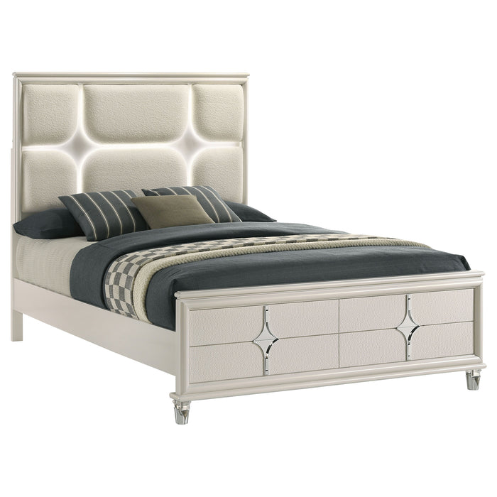 Olivia California King, E.King, & Queen Bed - California Furniture (Coachella, CA)