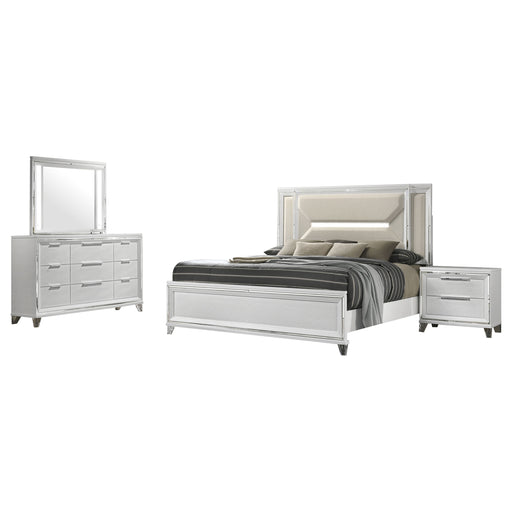 Marmore 4 & 5 Pc E.king, Cal.king, & Queen Bedroom Set - California Furniture (Coachella, CA)
