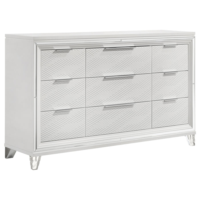 Marmore 4 & 5 Pc E.king, Cal.king, & Queen Bedroom Set - California Furniture (Coachella, CA)