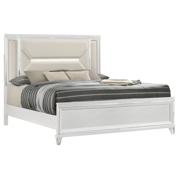 Marmore California King, E.King, & Queen Bed - California Furniture (Coachella, CA)